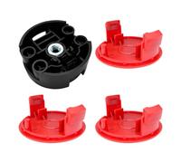 F016800431 Alambre recortador de repuesto para desbrozadora Bosch AFS 23 a 37, con tapa de bobina F016F04841 y cabezal de corte F016F04839, 37 cm × 3,5 mm (3 cubiertas + 1 taza)