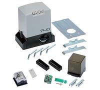 Faac Delta 2 Kit Automatización para puertas correderas de uso residencial con peso máximo 500 kg con intermitente 230 V motor codificador incluido y par de fotocélulas XP 1056303445