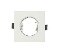 Fab 14428fc01 - empotrable magura 1xgu10 cuadrado blanco 2,5x8,2x8,2 c