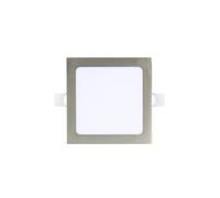 Fabrilamp Downlight Basalto 146981203 12 W 65000k Níquel Cuadrado 1080 lm Corte 15,5x15,5 cm