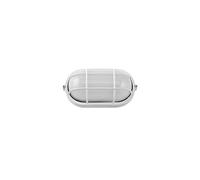 Fabrilamp Aplique exterior Abrila Apus 148162001 Aluminio Cristal pequeño 1xE27 Blanco IP44