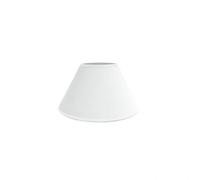 Fabrilamp Pantalla Abrila Clara E27 Blanca 25x11x16 cm Cónica Cerrada