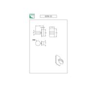 Fabas Luce Aplique de pared LED Dunk, aluminio, 2 luces, 3.000 K, metal