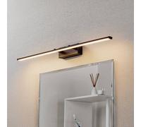 Fabas Luce Aplique LED Nala, negro, anchura 75 cm