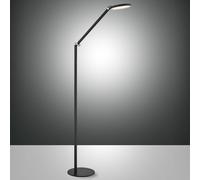 Fabas Luce Lámpara de pie LED Regina, 1 luz, negro