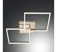 Fabas Luce Plafón moderno LED Bard dorado