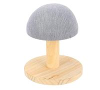 Fabater Bra Tabla de Planchar de Madera para Camisas, Cuellos, Puños, Sombreros, Pequeño Taburete de Hierro con Base Redonda, Mini Tabla de Planchar Portátil para Entusiastas de la Costura, Taburete