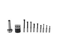 Fabater Cabezal de Mandrinado F1 1-1/2-18UNF Rosca de Vástago M12 MT3, Herramienta de Mandrinado de Acero Al Carbono de Alta Dureza para Fresadora CNC, Adaptador de de Orificio Interior de Precisión