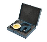 Fabater Calibrador con Pantalla de Puntero de Alta Precisión, Herramienta de Medición de 0-10mm, Escala Doble Mm/pulgada, Sonda Intercambiable, Estructura Metálica