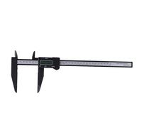 Fabater Calibrador Electrónico Digital, Regla de Fibra de Carbono de 150 Mm/300 Mm, Herramienta de Medición de Mandíbula Larga, Calibrador de Precisión de 0,1 Mm de Alta Precisión para Uso en el
