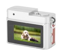 Fabater Cámara Retro Compacta de 1080p para Momentos de Captura: Cámara de Llavero con 4 Filtros, Digital Portátil, para Viajes y Fotografía, ABS (Brown)