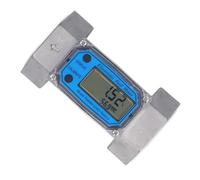Fabater Caudalímetro de Turbina Digital de 2 Pulgadas, 35-250 L/min, Caudalímetro Electrónico de de Agua de Acero Inoxidable con Pantalla Digital, Diseño Modular para Fácil Mantenimiento, Precisión