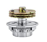 Fabater Cerradura de Combinación de Metal con Cerradura de Dial Codificada Combinada de 3 Discos para Joyero, Caja de Seguridad, Gabinete de Documentos, de Seguridad Mecánica Antirrobo