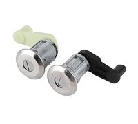 Fabater Cilindro de Cerradura de Puerta, par de Kit de Cerradura de Cilindro con Llave 7701468981, de de Repuesto con Llave, de de Puerta de Aleación de Zinc para I Scenic I II Thalia