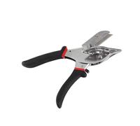 Fabater Cortador de Corte en ángulo, Tijeras de Corte de Inglete Antideslizantes de Acero 45# para de Madera Fina de Tubos de PVC, Hoja Cromada con Diseño de Bloqueo, Herramienta Manual Ergonómica