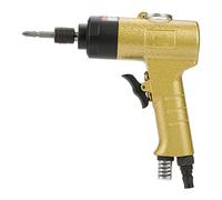 Fabater Destornillador Neumático Industrial de 1/4", Reversible, 5000 Rpm, Herramienta de Alto par de 75 N.m con Antideslizante, Gatillo de Seguridad de Operación con una Sola Mano para Reparación de