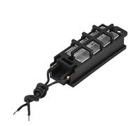 Fabater Elemento Calentador de Aire de Cerámica de 12V 50W, Calentador de Tubo de Aluminio de Tipo Conductor para Aire Acondicionado, Eléctrico, Secadora, Humidificador