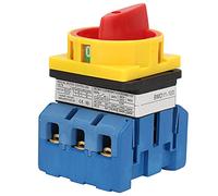 Fabater Interruptor de Carga, 80A 100A 3 Polos Interruptor Rotativo, (100A)