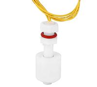 Fabater Interruptor de Flotador de Nivel de Líquido 5 Piezas Controlador de Sensor de Piscina de Tanque de Agua de Plástico PP P4510 M10 Interruptor de Láminas Magnético 0~220V 0.5~1A -10~+85°C 400