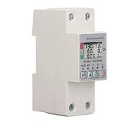 Fabater Interruptor de Medidor de Potencia Inteligente WiFi Disyuntor de