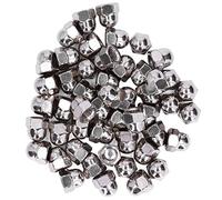 Fabater Juego de 50 Tuercas Ciegas, Acero Inoxidable 304 M3 M4 M5 M6 M8 M10 M12 Kit de Tuercas Hexagonales con Cierre de Rosca Preciso para Mantenimiento, Reparación de Equipos de Máquinas de (M10)