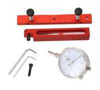 Fabater Medidor de Sierra de Mesa con Indicador de Dial Digital, Kit Básico de Calibre de Aleación de Aluminio de Precisión de 0,001 Pulgadas para Carpintería, Ranura de Inglete Ajustable, Calibrar