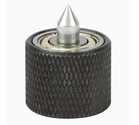 Fabater Mini Torno Multiusos Centro Vivo Cono Central de Rotación Z019, Rodamiento Incorporado de Metal Sólido de Alta Precisión Rosca M12x1 23 Mm de Longitud 19 Mm OD para Torno Multifunción en