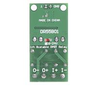 Fabater Módulo de Control CW/CCW, DC 5V-24V, Carga Máxima 2A, Control de | Placa controladora inversa de avance del motor, relé biestable, indicador de potencia, para robótica de automatización de