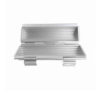Fabater Molde para Pan Francés Antiadherente, Molde para Pan de Aleación de Aluminio para Tostadas, 8 X 4,4 X 3,3 Pulgadas, Panadero Apto para Horno para, Pastelería y Horneado, Regalos para (SILVER)