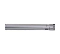 Fabater Portabrocas de Boquilla ER16M-150L Vástago Recto, Extensión de Soporte de Fresado CNC, Varilla de Torno de Procesamiento Profundo con Tuerca de Apriete Directo, Acero de Aleación de (C20)