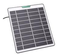 Fabater Potente Cargador de Panel Solar de 5 W para Pro 5S y Diseño Ultracompacto y Portátil para una Fácil Configuración (BLACK)