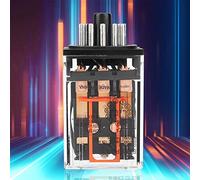Fabater Relé Eléctrico Electromagnético de CA MK3P-I 11 Pines 10A 3Z, relé Universal de Uso General con Pines de Aleación de Plata, Cobre de Alta Calidad, Vida útil de 50 Millones, Certificado CE