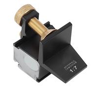 Fabater Sierra Magnética de de Milano para Carpintería, Calibre de Guía de Corte de Precisión 1:7, Herramienta de Plantilla de Juntas de Madera de Aleación de Aluminio para Aserrado Manual