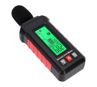 Fabater Sonómetro Digital, Medidor de Nivel de Sonido de DB con Pantalla LCD, Modos de Ponderación A y C para Hogar, Oficina, Fábrica, Respuesta Rápida y Lenta