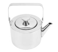 Fabater Tetera de Acero Inoxidable con Colador, Tetera con Silbido Espesada para Estufa Eléctrica de Gas de Inducción, con Ergonómico a Prueba de óxido de Grado Alimenticio (Grande, 1.5L)