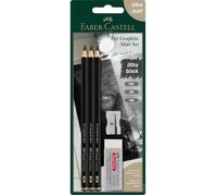 FABER BLISTER DE GRAFITO PITT GRAPHITE MATT HB 2B 4B BC PITT GRAPHITE 14x91x235 Cms.