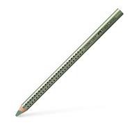 Faber-Castell 110985 - Caja con 12 Ecolápices Jumbo Grip Metallic - Verde Metálico
