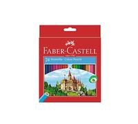 Faber-Castell Pack doble 111224 Castle Hexagonal, 24 unidades