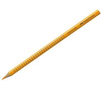Faber-Castell 112409 - Lápiz de color 2001, Colour Grip, amarillo cromo oscuro, 1 unidad