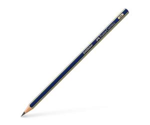 Faber Castell 112512 - Caja con 12 ecolápices de grafito Goldfaber 1221, forma hexagonal, graduación 2H