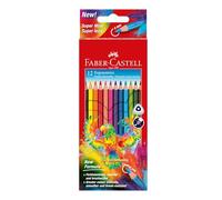 Faber-Castell - Set de lápices de colores Ergonomics de 12 piezas