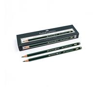 Faber-Castell Lápices de grafito Castell 9000 H – Caja 12 unidades