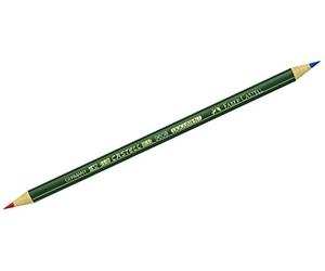 Faber-Castell 119121 Pluma fotocopiadora Castell Document 9609, rojo Azul
