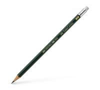 Faber-Castell 119201 HB - Lápiz (HB, Verde, Hexagonal) 1 unidad (Paquete de 1) B
