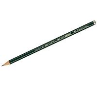 Faber-Castell 119802 Castell Steno 9008 - Lápiz de dureza 2B, color verde