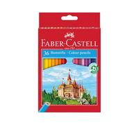 FABER-CASTELL 120136 - Set de lápices de colores Castel, 36 lápices de colores para niños y adultos
