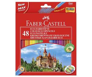 Faber-Castell 120148 - Pack de 48 lápices y sacapuntas