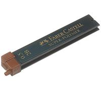 Faber-Castell Minas finas Super-Polymer 0,5 mm 2B - 12 unidades