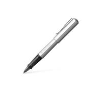 Faber-Castell 140595 Hexo Bolígrafo a base de agua, plateado mate, 1 unidad