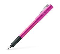 Faber-Castell 140914 - Estilográfica grip 2010 m. rosa-naranja